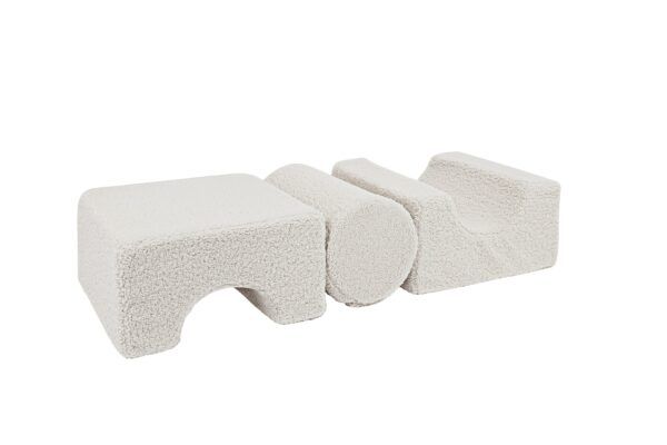 MeowBaby® Bearly Shape Set with 3 Elements - Ecru - Image 4
