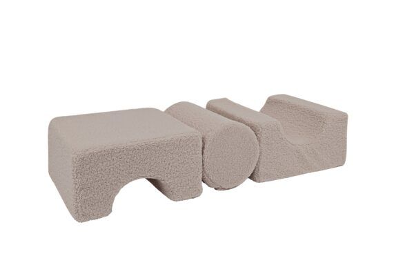 MeowBaby® Bearly Shape Set with 3 Elements - Gray - Image 4