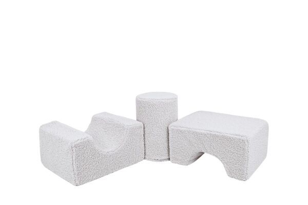 MeowBaby® Bearly Shape Set with 3 Elements - White - Image 3