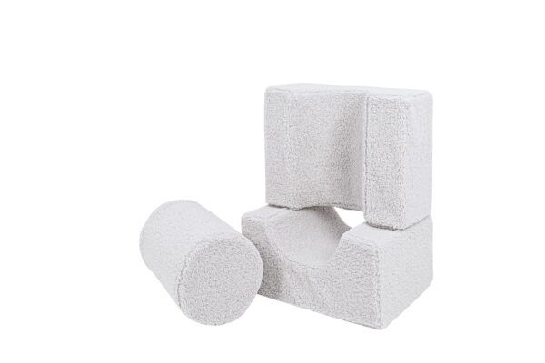 MeowBaby® Bearly Shape Set with 3 Elements - White - Image 4
