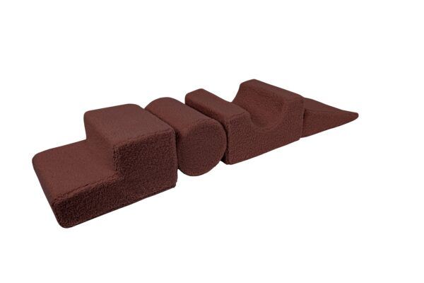 MeowBaby® Bearly Shape Set with 4 Elements - Brown - Image 4
