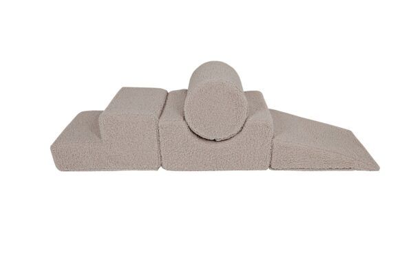 MeowBaby® Bearly Shape Set with 4 Elements - Gray