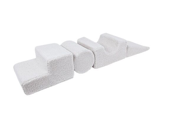 MeowBaby® Bearly Shape Set with 4 Elements - White - Image 4