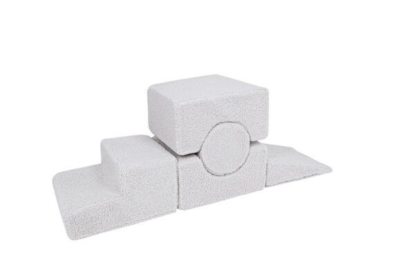 MeowBaby® Bearly Shape Set with 5 Elements - White - Image 3