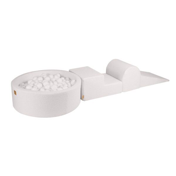 MeowBaby® Boucle Playset with Ball Pit - White Balls