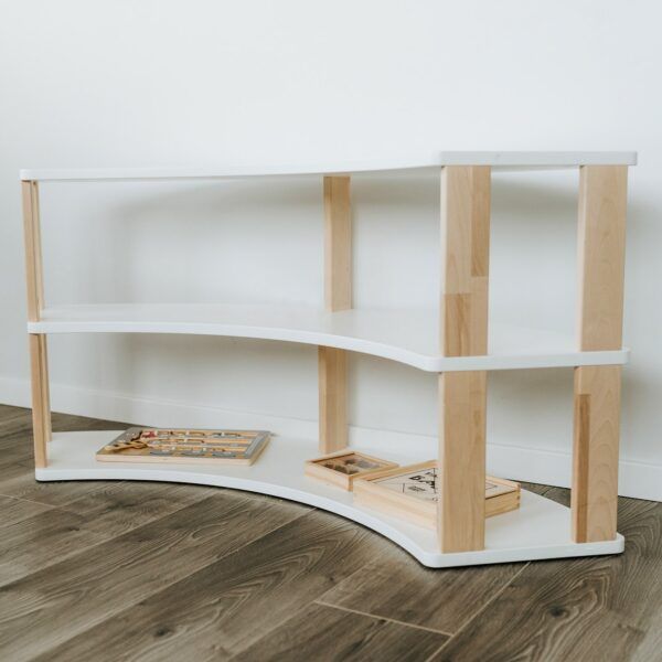 Modular Montessori Shelf Arch - 3 Shelves - Image 4