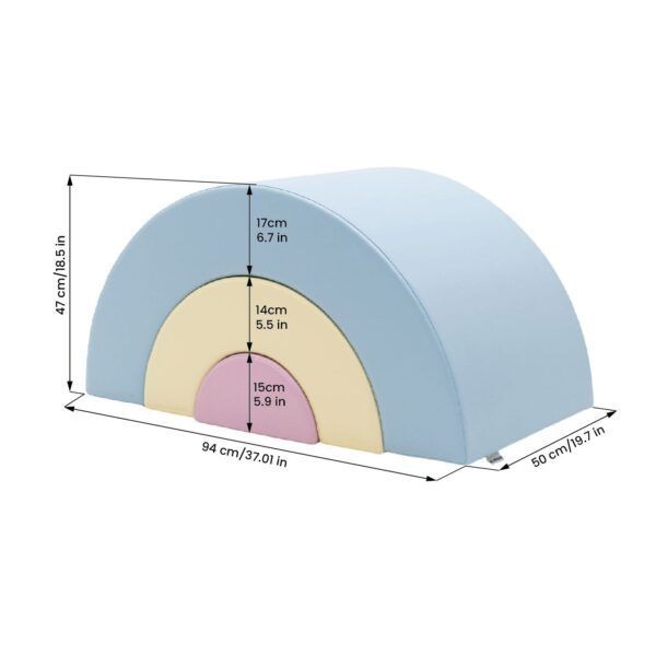 Montessori Soft Play Set - Light Pastel - Image 6