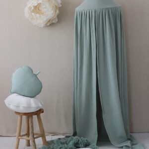 Bio-Baumwolle Betthimmel – Mint