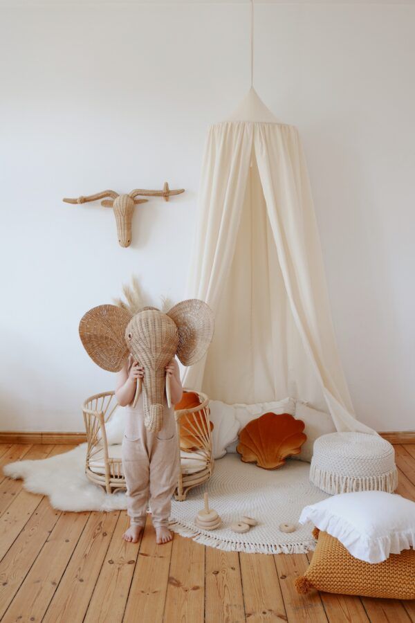 Organic Cotton Canopy - Raw Cotton - Image 3