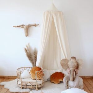 Organic Cotton Canopy - Raw Cotton