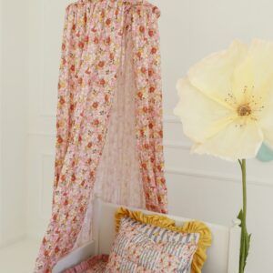 Organic Cotton Canopy - Spring Garden