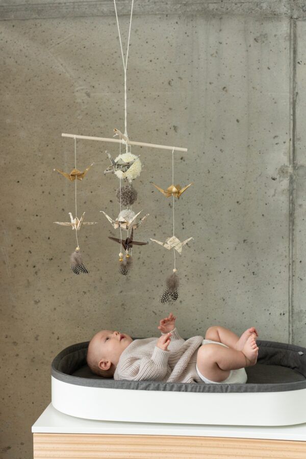 Origami Nursery Mobile - Gold Dust - Image 7