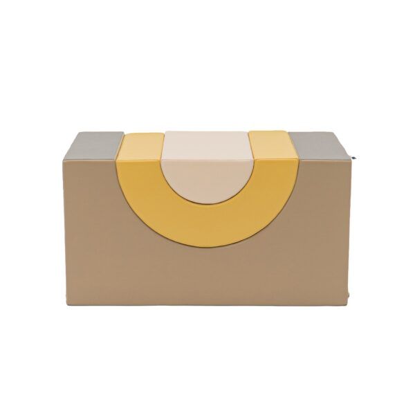 Rainbow Bridge Soft Play Set - Beige & Honey - Image 7