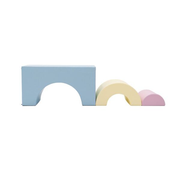 Rainbow Bridge Soft Play Set - Light Pastel - Image 4