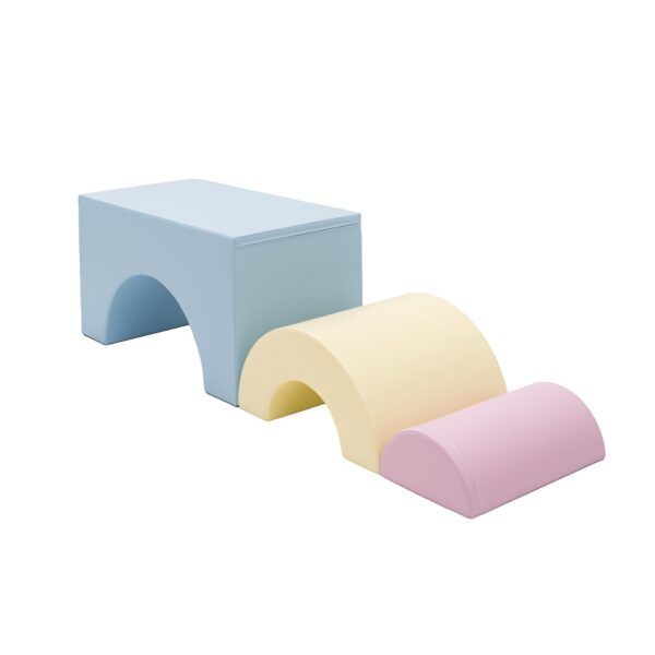 Rainbow Bridge Soft Play Set - Light Pastel - Image 6