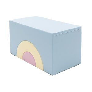 Regenbogenbrücke Softspiel-Set – Helles Pastell