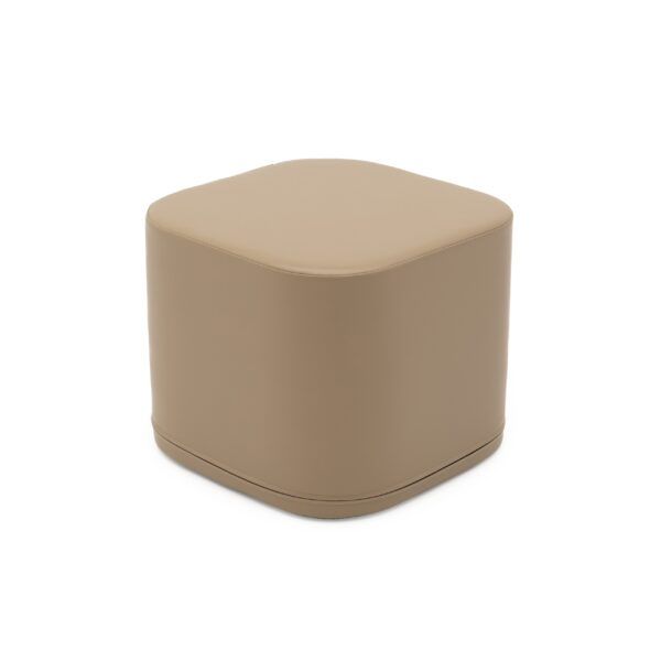 Kleiner Spielpouf Würfel - Beige