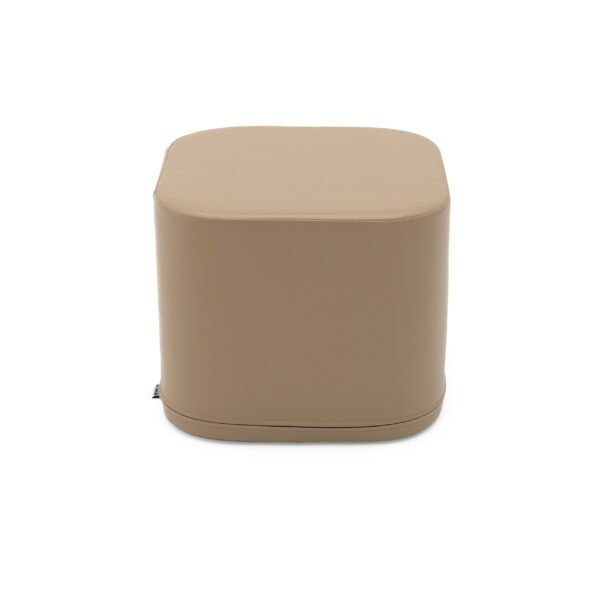 Kleiner Spielpouf Würfel - Beige – Bild 2