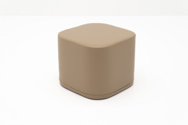 Kleiner Spielpouf Würfel - Beige – Bild 5
