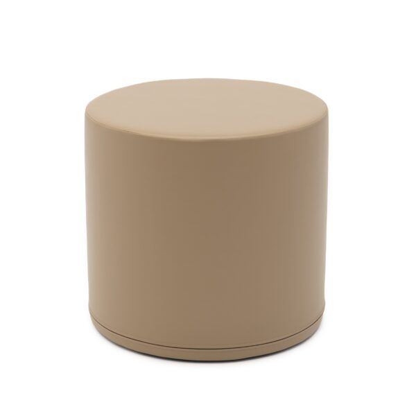 Großer Spiel-Pouf Zylinder – Beige