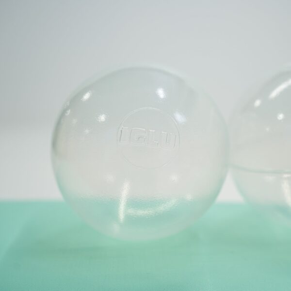 Soft Play Ball Pit Balls 500pc - Translucent - Image 2