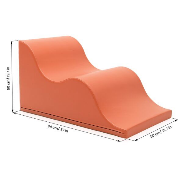 Soft Play Mega Wave - Salmon Pink - Image 3