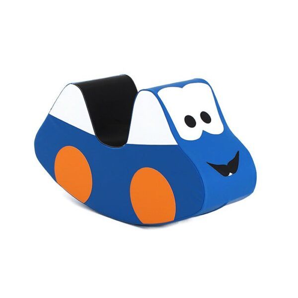 Soft Play Ride On Toy - Blue Car - Image 10