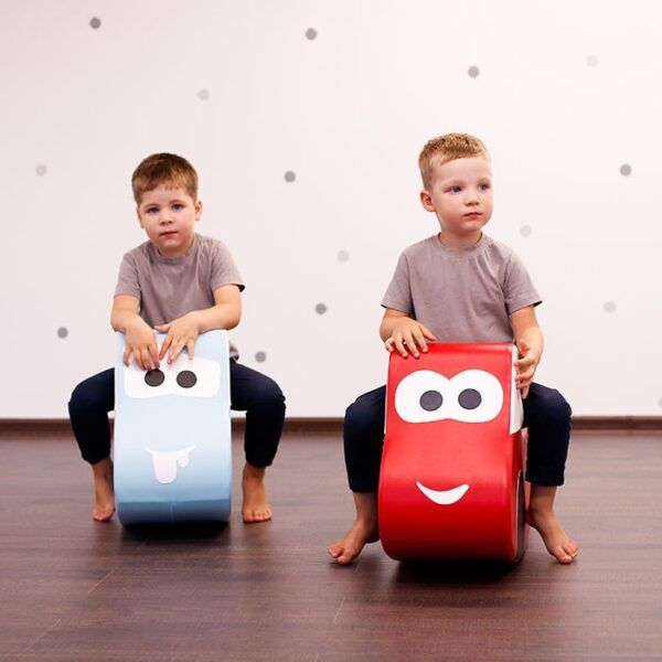 Soft Play Ride On Toy - Red Car - Image 10