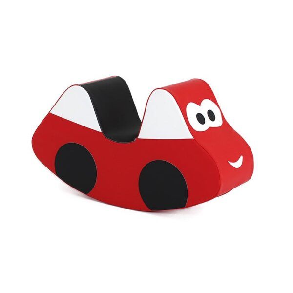 Soft Play Ride On Toy - Red Car - Image 12