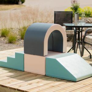 Weichspielset Tunnel – Pastell