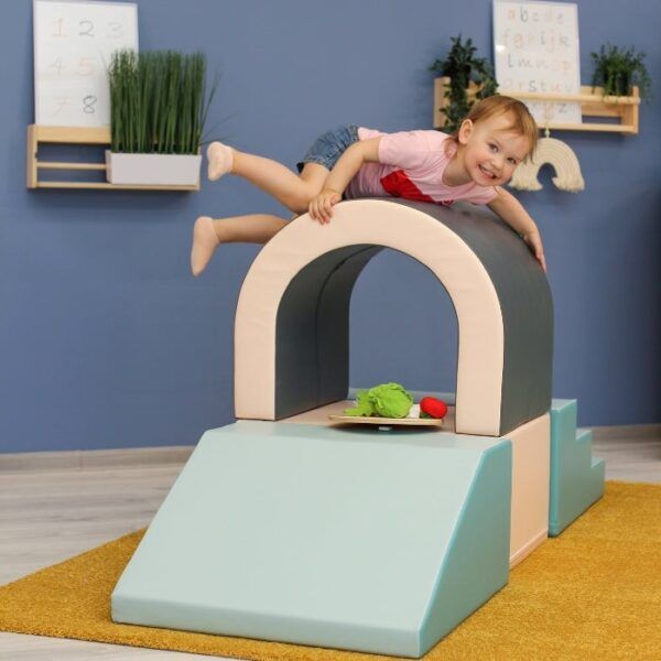 Soft Play Set Tunnel - Pastel - Image 4