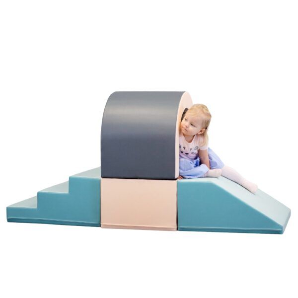 Soft Play Set Tunnel - Pastel - Image 9