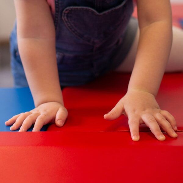 Soft Play Step and Slide Set - Blue and Red - Image 7