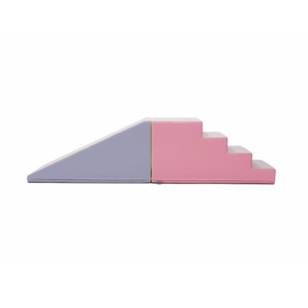 Soft Play Step and Slide Set - Pastel - Image 6