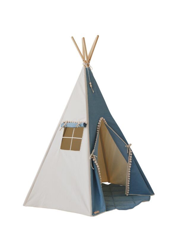 Tipi-Zelt-Jeans-mit-Pompons
