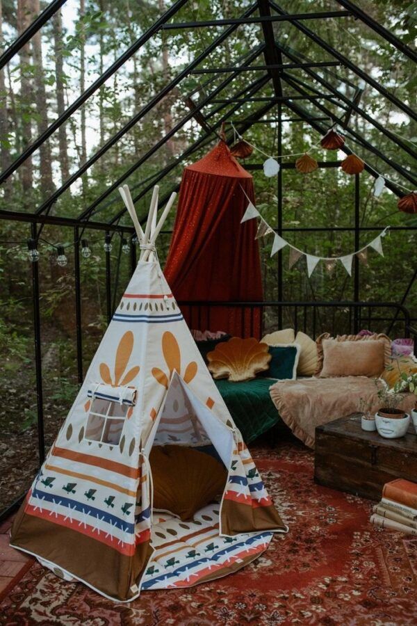 Tipi-Zelt – Indianer-Flair – Bild 9