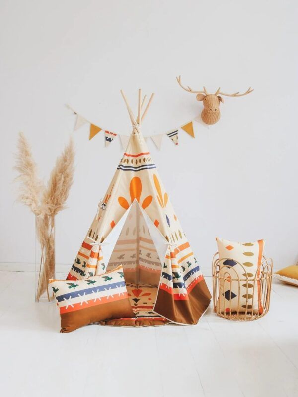 Tipi-Zelt – Indianer-Flair – Bild 8