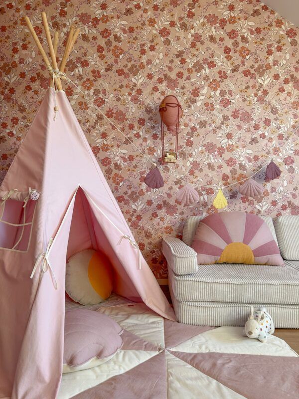 Tipi-Zelt-Pink – Bild 2