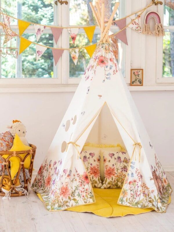 Teepee Tent - Wildflowers - Image 4