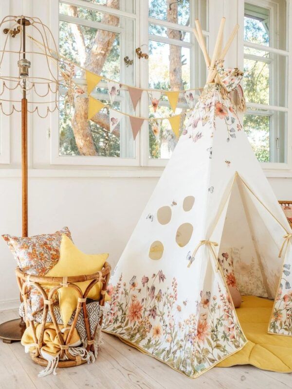 Teepee Tent - Wildflowers - Image 2