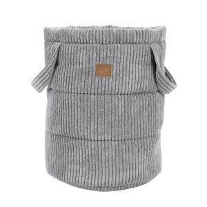 Toy Storage Basket for Kids – Grey