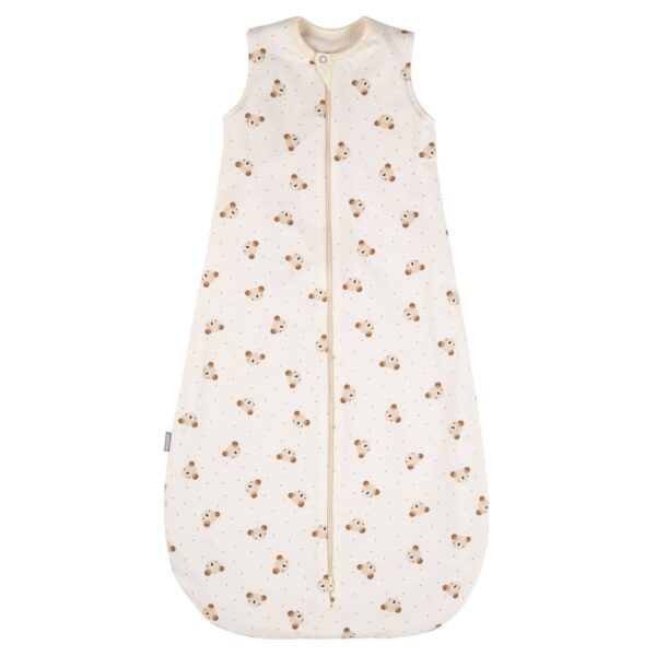Baby Swaddle and Sleeping Bag 2.5 TOG – Beige / White, 6–24 Months - Image 2
