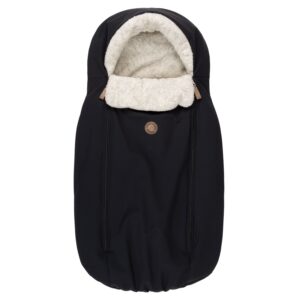 Baby Winter Footmuff – Black, One Size