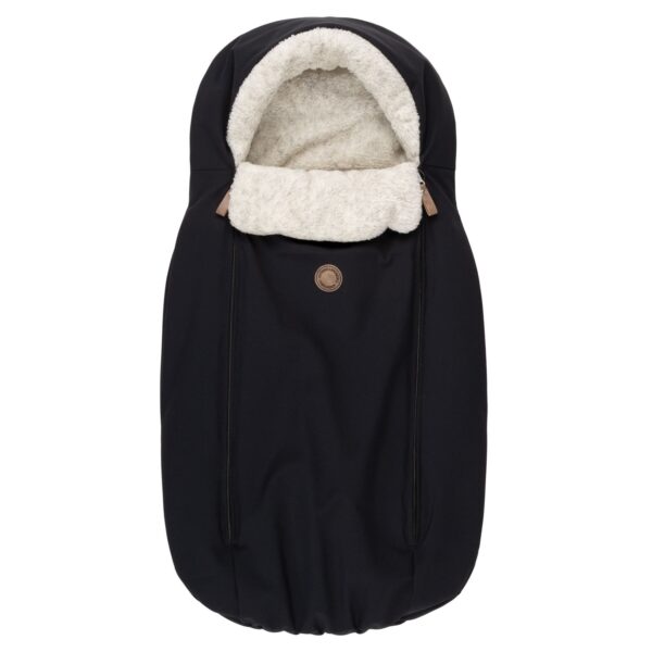 Baby Winter Footmuff – Black, One Size