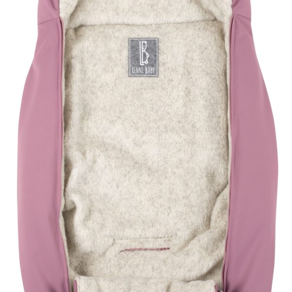 Baby Winter Footmuff – Lilac, One Size - Image 2