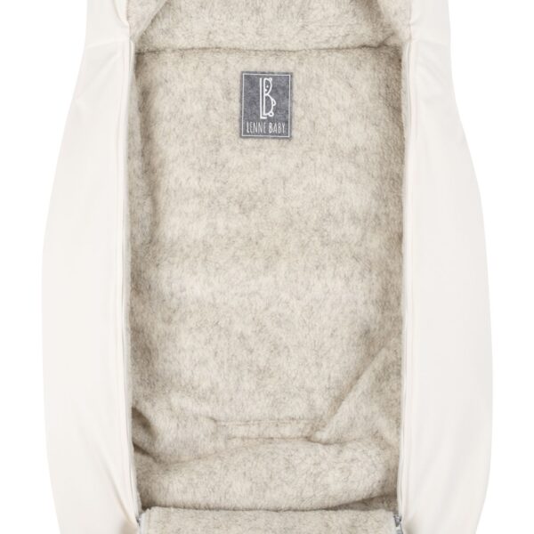 Baby Winter Footmuff – White, One Size - Image 2