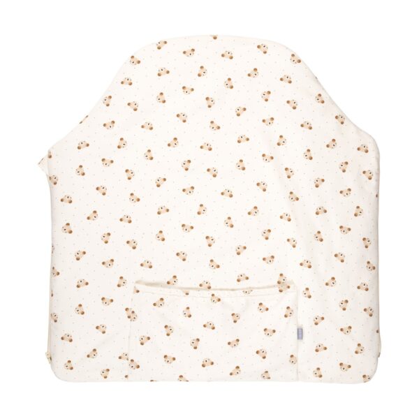 Bow Baby Sleeping Bag and Blanket – Beige / White, 0–6 Months - Image 6