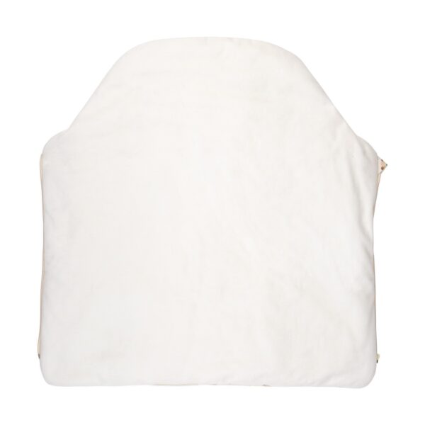 Bow Baby Sleeping Bag and Blanket – Beige / White, 0–6 Months - Image 7