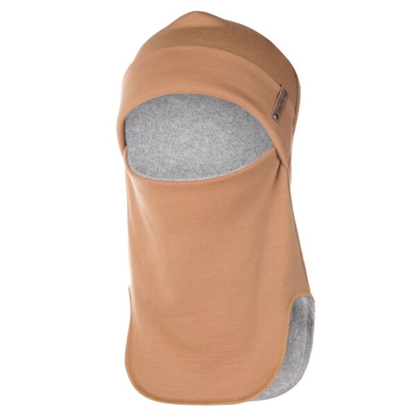 Brown Merino Wool Balaclava - Image 2