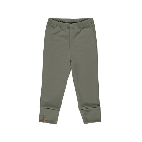 Children’s Merino Wool Pants – Khaki / Green